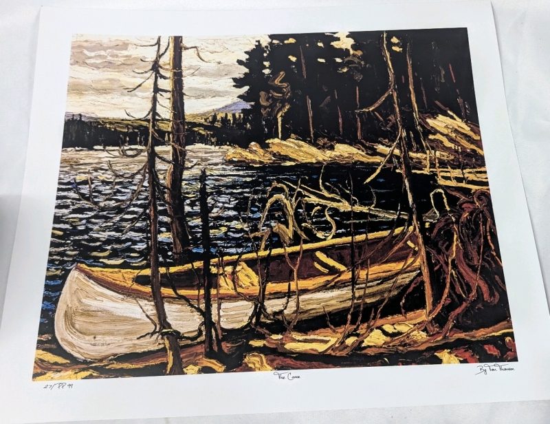 Print of Tom Thomson's "The Cabie". 20" by 24". 27/PP99