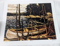 Print of Tom Thomson's "The Cabie". 20" by 24". 27/PP99