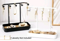 2 New Minimalist Jewelry Trees / Jewelry Holders - See Photos for Dimensions