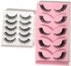 2 New Sets of False Eyelashes, 3 Sets Eyelash Extensions, 35 New Acrylic Post Body Piercings (Straight), Metal Application Tweezers, Bond + Seal, & Battery-Powered Facial Hair Remover (Requires 1 AA battery) - 3