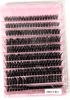 2 New Sets of False Eyelashes, 3 Sets Eyelash Extensions, 35 New Acrylic Post Body Piercings (Straight), Metal Application Tweezers, Bond + Seal, & Battery-Powered Facial Hair Remover (Requires 1 AA battery) - 5