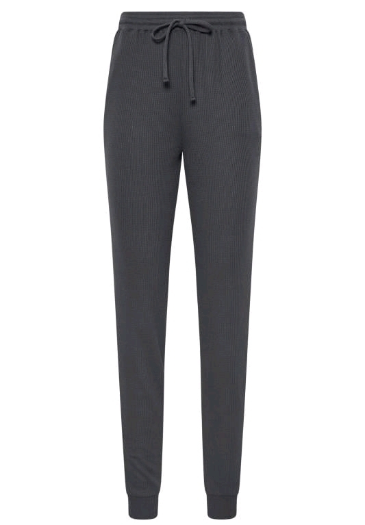 New Size 18-20 Women's LONG TALL SALLY LTS Tall Charcoal Grey Waffle Lounge Cuffed Joggers