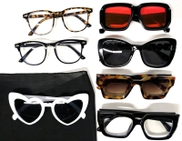 7 New Pairs of Fashion Glasses & Sunglasses : Includes 1 Pair Blue Light Glasses