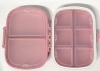 New Travel Containers : 4&times; Squishy Silicone Tubes, 4&times; Silicone Jars, Toothbrush Holder, 4&times; Toothbrush Caps, Soap Bar Holder, Mini Pill Case - Tallest Bottle 5.5" - 3