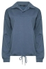 New Size 18-20 Women's LONG TALL SALLY LTS Tall Dark Blue Drawstring Cross Over Sweatshirt
