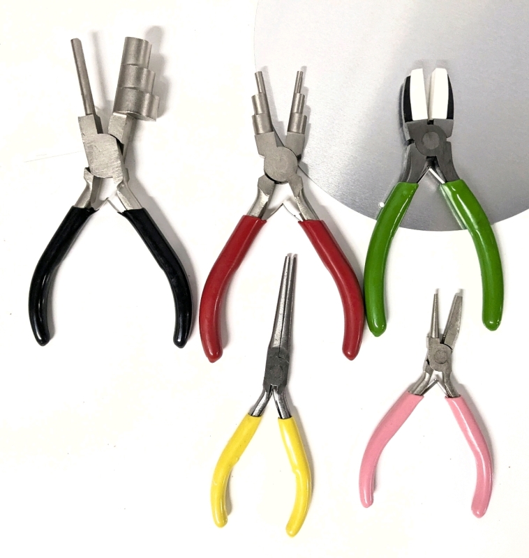5 New Jewelry Pliers - Up To 6" Long