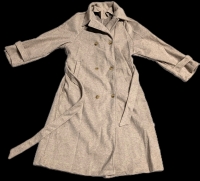 New Size XS Women's Double Breasted Trench Coat (SUPER SOFT)