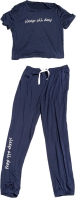 New Size Large Women's SLEEP FOREVER Buttery Soft 2-Piece Pajama Set