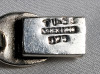 925 Silver Mexico Bracelet . Measures 7" Long . - 4