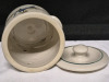 Forks Road Pottery Garlic Canister 5.5" Tall & 4.5" Diameter - 4