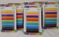 6 New Packs | MAKESHOP Assorted Modeling Clay | 12 per Pack