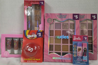 New | Mommy & Me Makeup Lot for Kids to Adults! | Includes Eyeshadow, Lipgloss, Lipbalm & More! Largest Item Measures 5.25" x 7&frac12;"