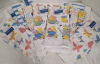 12 New | 14" x 24" Kitchen Towels w/ Garden Theme