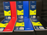6 New Officehub College Ruled 2 Subjects Notebook | 9.5"*6"