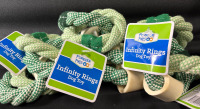 12 New Forever Pals Infinity Rings| Dog Toys | Ring Size 4"