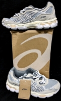 As-New Size 10 Women's ASICS GEL-NYC Grayish Yellow Sneakers - Retails Over $100