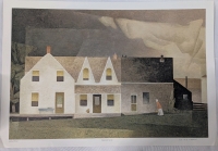 Print of A.J.Casson's (Group of Seven) Farmhouse. 26" by 18". 284/750