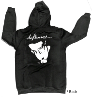 New Size Large Women's DEFTONES "Around the Fur" Hoodie Sweater (Print on Back)