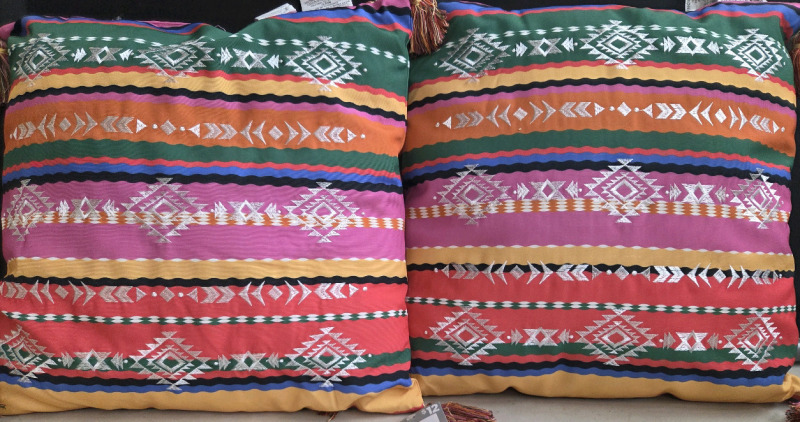 2 New | 17" Decorative Throw Pillows