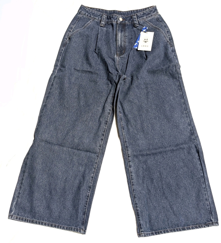 New Size Large Women's CIDER Wide Leg Jeans
