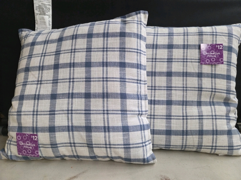2 New | 17" Decorative Throw Pillows