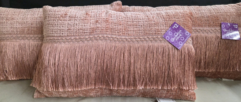 3 New | 18" x 11" Decorative Throw Pillows