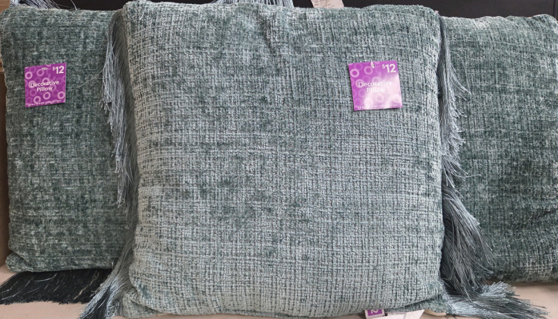 3 New | 17" Decorative Throw Pillows