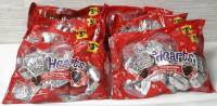 8 New Bags of Palmer Valentines Hearts Candies (397g Each, No Best Before)