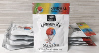 9 New Project 7 Rainbow Ice Gourmet Gum Packs (17g each, Best Before February 2025)