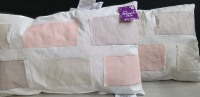 2 New | 12" x 20" Decorative Throw Pillows