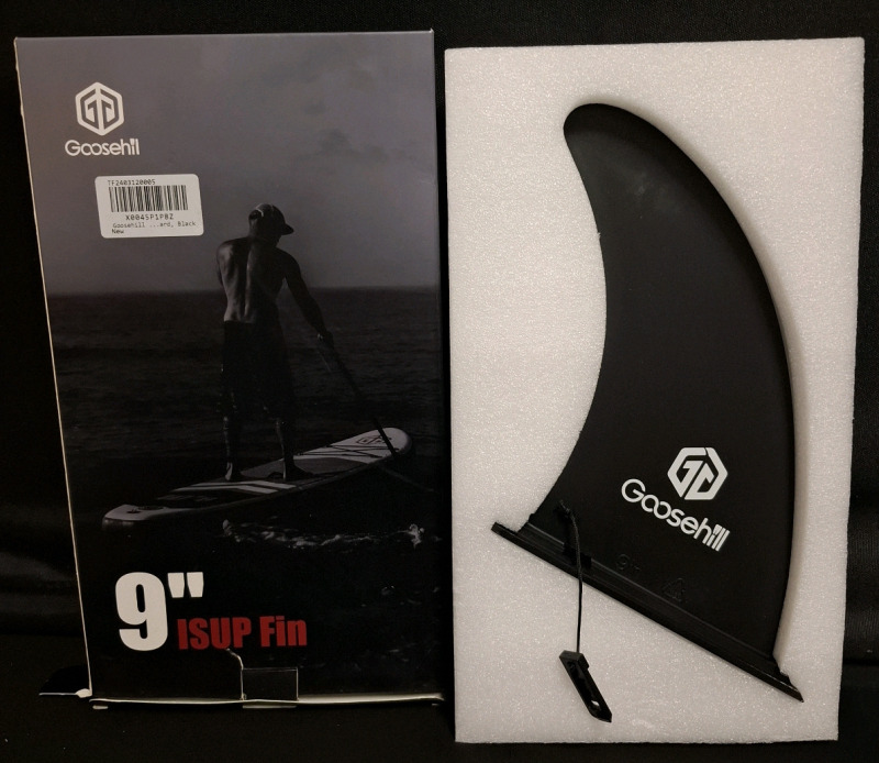 New Goosehill PVC 9" ISUP Fin | Net WT 184.5g