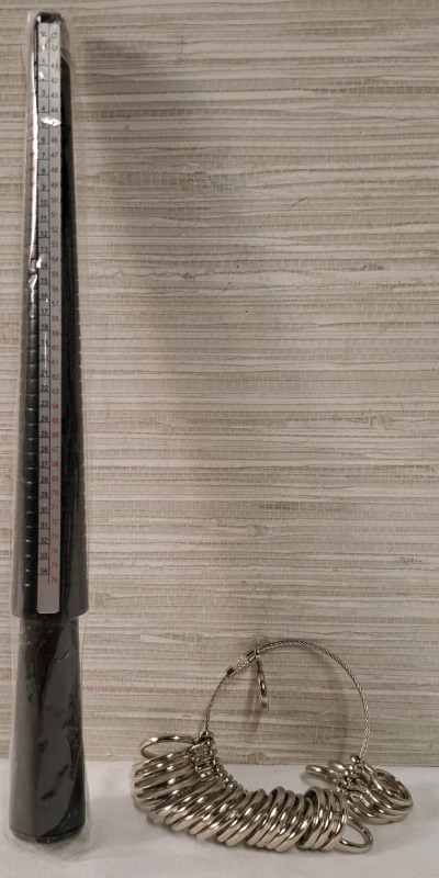 2 New Ring Sizers | Tallest Measure Heights- 10.3"