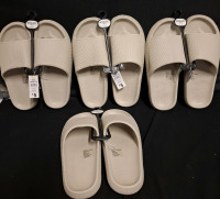 4 New Assorted Size S, M & L Mission Ridge Men's Slipper Pairs