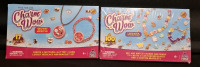 2 New Purple Ladybug Charm Wow Pink Locket Necklace & Bracelet Set Boxes | Box Measurements- 8.8" X 5.8"