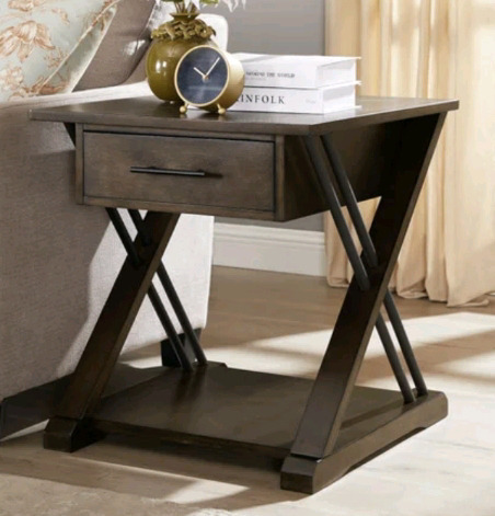 As New Elgin Series End Table Model AB-159912-2 Retails for $339