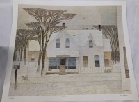 Print of A.J.Casson's (Group of Seven) Winter Sun. 24" by 20". 150/777