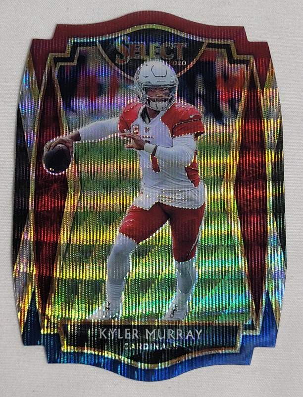 2020 NFL Football Panini Select Tri Color Prizm Die-Cut Premier Level Kyler Murray #104 Trading Card