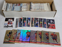 1996 - 2001 McDonald's NHL Hockey Trading Card Singles in Long Box , 400+ Cards . Includes 1992 Proset Burton Cummings NHL Rookie Card .