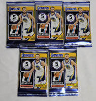 2024-25 Panini Donruss NBA Basketball Trading Card Sealed Wax Packs . Five (5) Packs