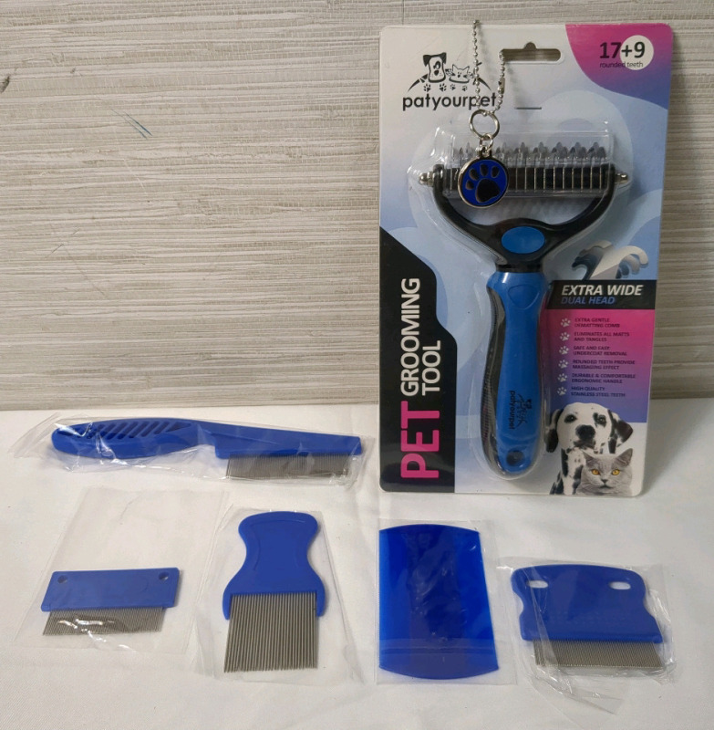 New Multi Piece Pet Grooming Tools