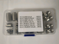 New 50pc Self Tapping Thread Insert Kit Assorted Sizes