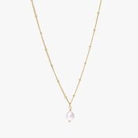 New ATOLEA Baroque Pearl Pendant, Hypoallergenic, Waterproof & Sweat Proof - 18" + 2" Extender | Retails $86