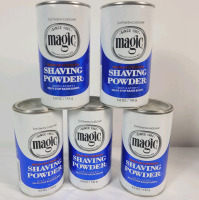 5 New Magic Regular Strength Shaving Powder . 5oz. / 142g