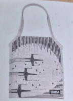 STARWARS Sand Cloud Fighters Cloth Tote Bag - 14 by 17"