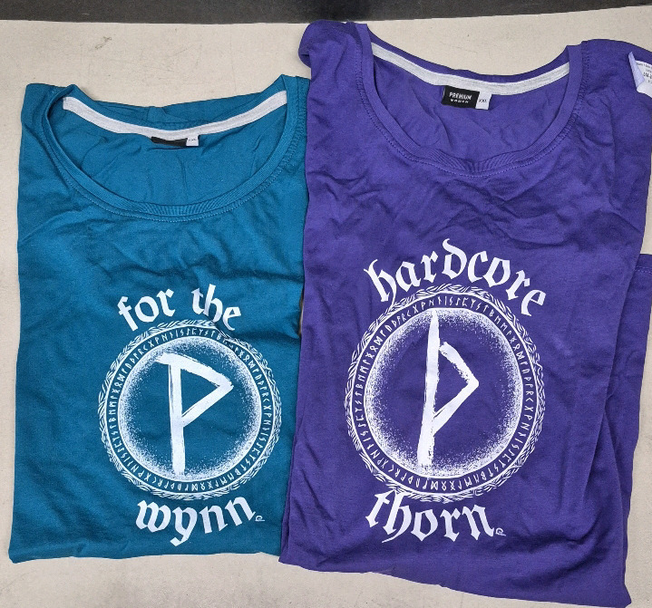 2 New Sx XXL Women's Graphic T-Shirts by Premium Women