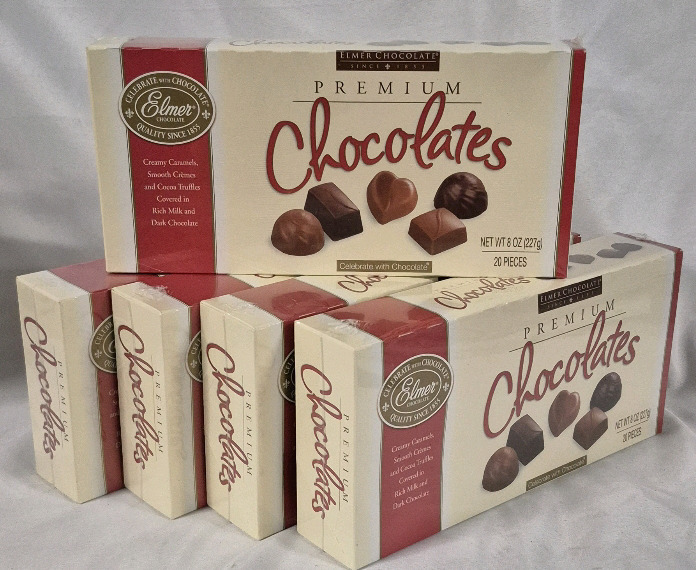 5 Boxes Elmer Premium Assorted Chocolates BB 05/05/2026