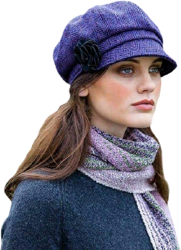 New Mucros Weavers News on Cap - Made in Ireland Wool Retails for $105