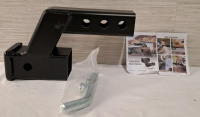 As New | Trailer Hitch Riser Extender | 2" Standard with 3 Pin Holes Design