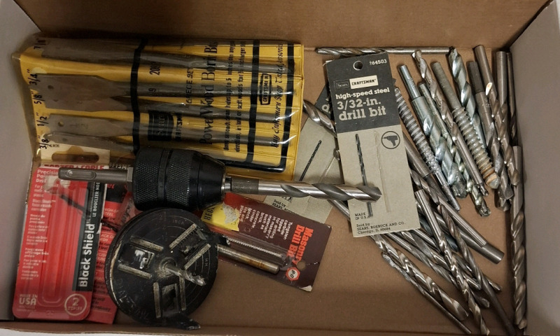 As is | Assorted 20+ Drill Bits