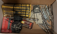 As is | Assorted 20+ Drill Bits